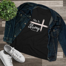 Load image into Gallery viewer, She is Strong Proverbs 31 Premium Tee

